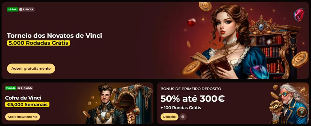 vinci-spin-casino-pt-Tipos-de-bónus